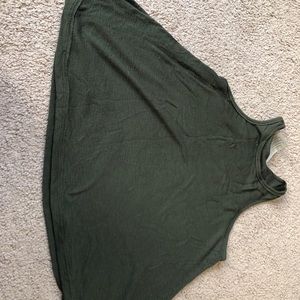 Green Free people tank top